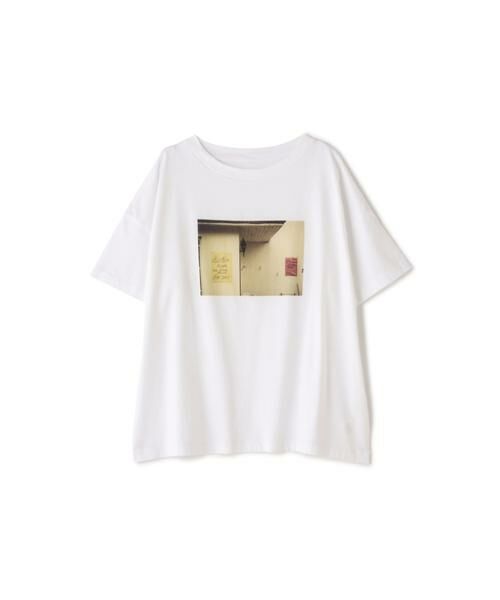 human woman / ヒューマンウーマン カットソー | ◆フォトプリントＴシャツ | 詳細1