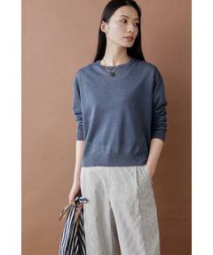 human woman / ヒューマンウーマン ニット・セーター | ラミーハイゲージプルオーバー