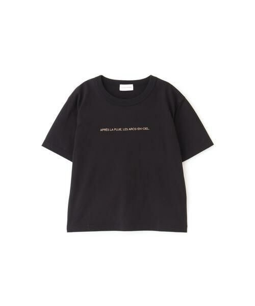 human woman / ヒューマンウーマン カットソー | ◆フロッキーロゴプリントＴシャツ | 詳細13