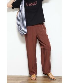 human woman / ヒューマンウーマン パンツ | ◆≪arrive 5e≫ドローストリングサテンパンツ