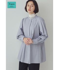 human woman / ヒューマンウーマン シャツ・ブラウス | ◆フロントタックチュニック