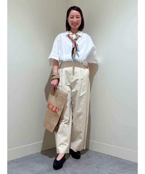 human woman / ヒューマンウーマン マフラー・ショール・スヌード・ストール | ◆オリジナルシルクスカーフ | 詳細5