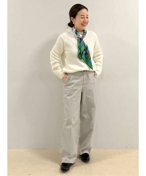 human woman / ヒューマンウーマン マフラー・ショール・スヌード・ストール | ◆オリジナルシルクスカーフ | 詳細18