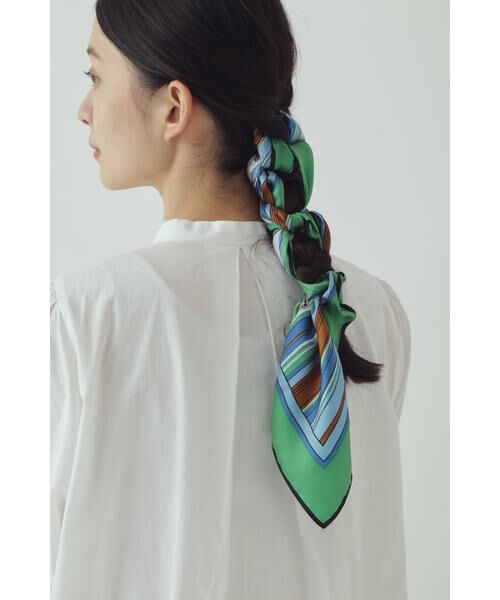 極美品　HERNO 現行　ドッキング八分丈カットソー　シルクスカーフ　38 110010773260908030001?$VS_1500$