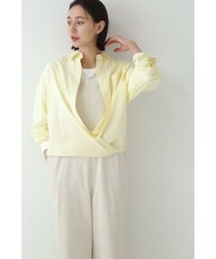 human woman / ヒューマンウーマン シャツ・ブラウス | ◆スプリングカラーシャツブラウス