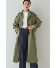 human woman / ヒューマンウーマン アウター | ◆ベルト付テーラードコート