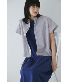 human woman / ヒューマンウーマン シャツ・ブラウス | ◆コードストライプシャツブラウス