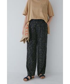 human woman / ヒューマンウーマン パンツ | ◆フラワープリントイージーパンツ