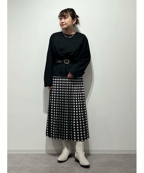 human woman / ヒューマンウーマン スカート | ◆ジャガードスカート | 詳細9