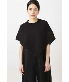 human woman / ヒューマンウーマン ニット・セーター | シースルーニットケープ