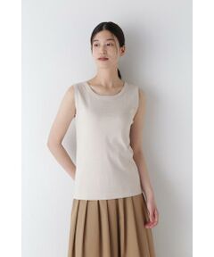 human woman / ヒューマンウーマン カットソー | ◆オーガニックコットンタンクトップ