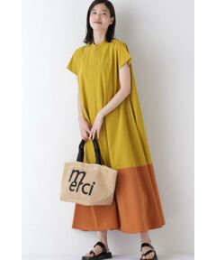 human woman / ヒューマンウーマン ワンピース | ◆バイカラーワンピース