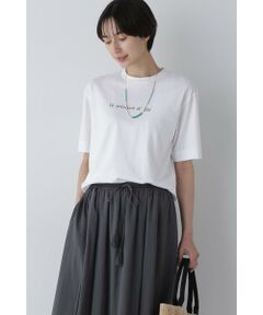 ◆メッセージロゴプリントＴシャツ