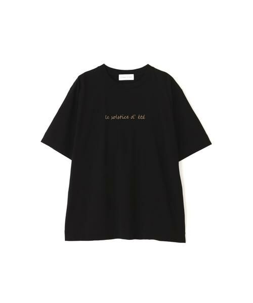 human woman / ヒューマンウーマン カットソー | ◆メッセージロゴプリントＴシャツ | 詳細9