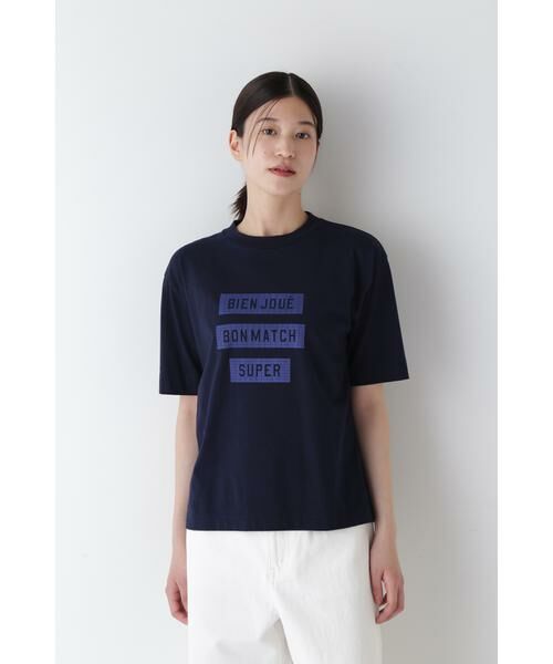 human woman / ヒューマンウーマン カットソー | ◆スポーティーロゴＴシャツ | 詳細8