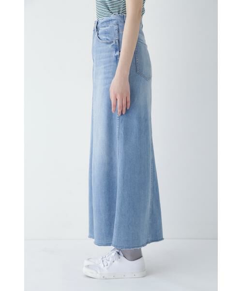 human woman / ヒューマンウーマン スカート | マキシデニムスカート | 詳細4
