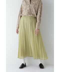 human woman / ヒューマンウーマン スカート | ◆スパンボイルアコーディオンプリーツスカート