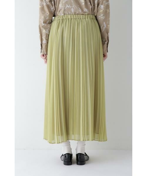 human woman / ヒューマンウーマン スカート | ◆スパンボイルアコーディオンプリーツスカート | 詳細15