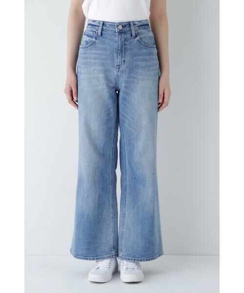 human woman / ヒューマンウーマン パンツ | フレアーデニム | 詳細3