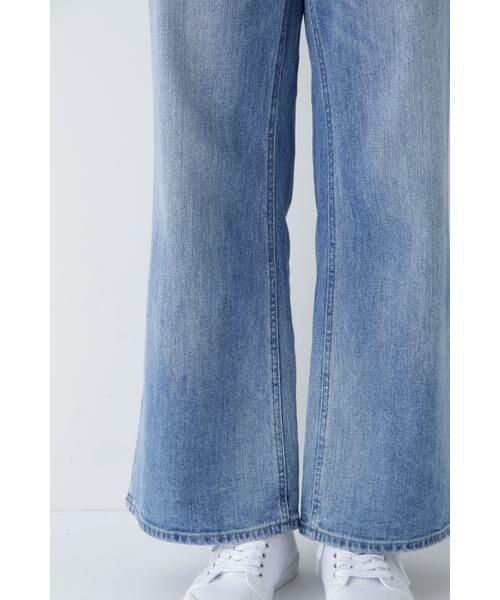 human woman / ヒューマンウーマン パンツ | フレアーデニム | 詳細7
