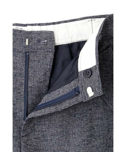 human woman / ヒューマンウーマン パンツ | ◆リングミックスツィードセミワイドパンツ | 詳細13