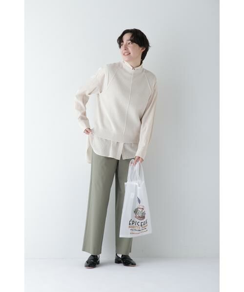 human woman / ヒューマンウーマン パンツ | ◆ストレッチチノパンツ | 詳細12