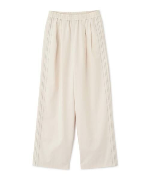 human woman / ヒューマンウーマン パンツ | ◆OGC/キュプラ2タックイージーセミワイドパンツ | 詳細1