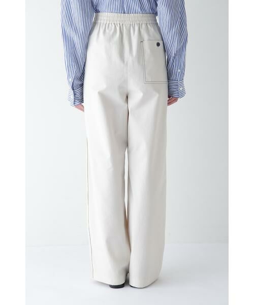 human woman / ヒューマンウーマン パンツ | ◆OGC/キュプラ2タックイージーセミワイドパンツ | 詳細14