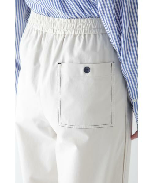 human woman / ヒューマンウーマン パンツ | ◆OGC/キュプラ2タックイージーセミワイドパンツ | 詳細18