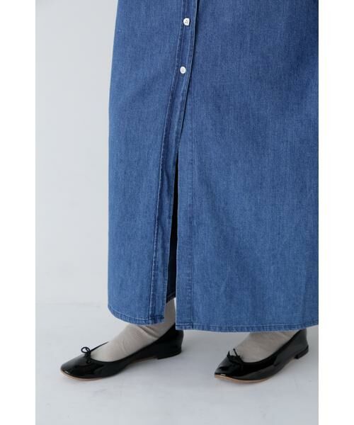 human woman / ヒューマンウーマン ワンピース | デニムワンピース | 詳細10