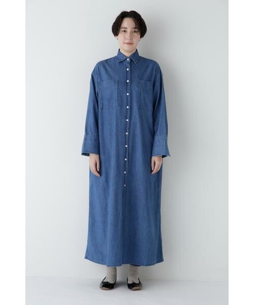 human woman / ヒューマンウーマン ワンピース | デニムワンピース | 詳細4
