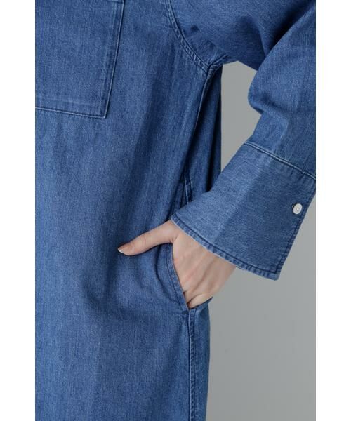 human woman / ヒューマンウーマン ワンピース | デニムワンピース | 詳細9