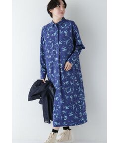 新品タグ付き‼︎ ヒューマンウーマン　シャツワンピース セール】 ◇ブロードシャツワンピース （ワンピース）｜human