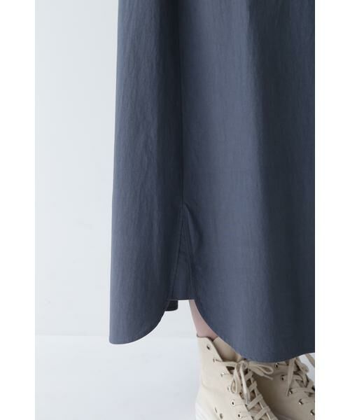 human woman / ヒューマンウーマン ワンピース | ◆コットンワッシャー2WAYジレセットワンピース | 詳細10
