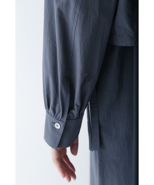 human woman / ヒューマンウーマン ワンピース | ◆コットンワッシャー2WAYジレセットワンピース | 詳細12