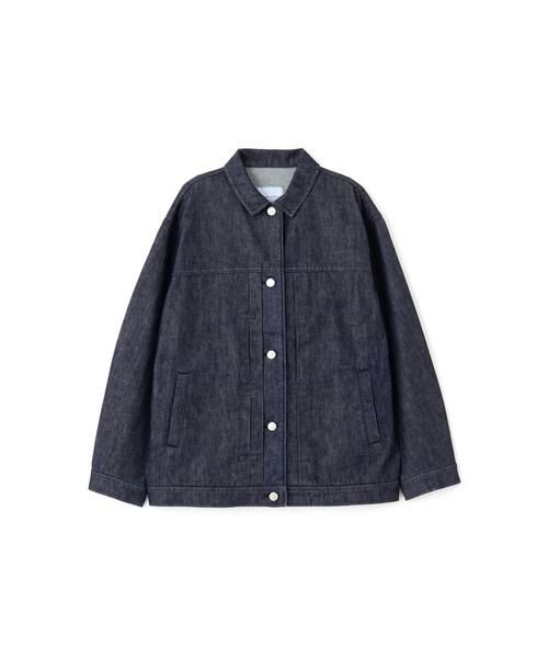 human woman / ヒューマンウーマン ブルゾン | ◆オーバーサイズデニムGジャン | 詳細1