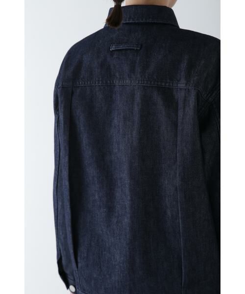 human woman / ヒューマンウーマン ブルゾン | ◆オーバーサイズデニムGジャン | 詳細11