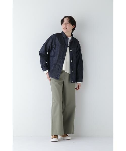 human woman / ヒューマンウーマン ブルゾン | ◆オーバーサイズデニムGジャン | 詳細4