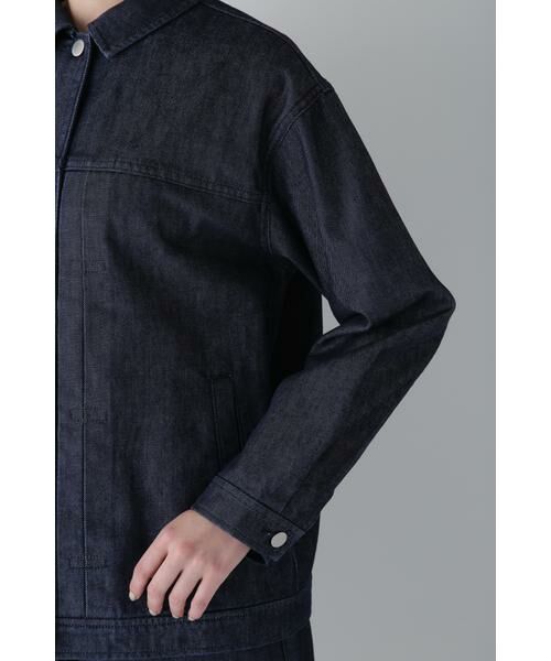 human woman / ヒューマンウーマン ブルゾン | ◆オーバーサイズデニムGジャン | 詳細9