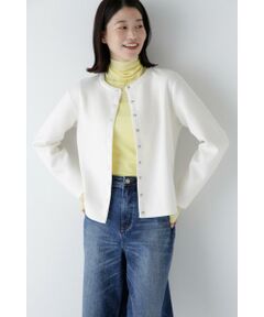 human woman / ヒューマンウーマン カットソー | ダンボールクルーネックカーディガン