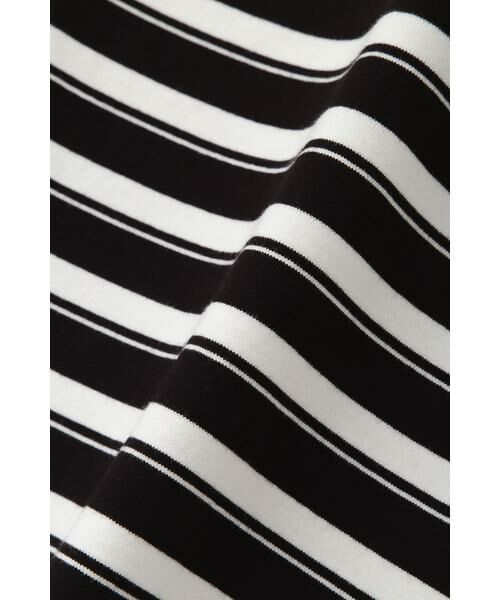 human woman / ヒューマンウーマン カットソー | ◆ボーダーボックスTシャツ | 詳細11