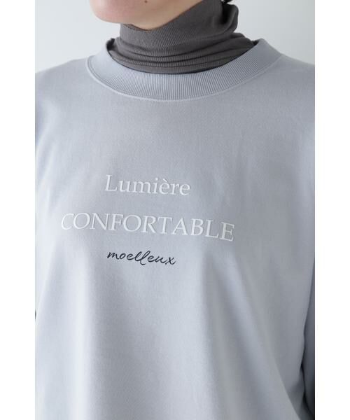 human woman / ヒューマンウーマン カットソー | ◆ロゴトレーナー | 詳細6