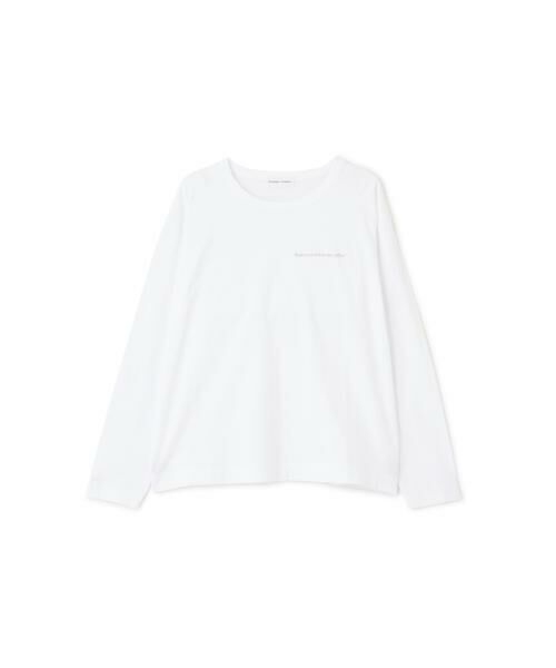 セール】 ◇ロゴエンブロイダリーロングスリーブTシャツ