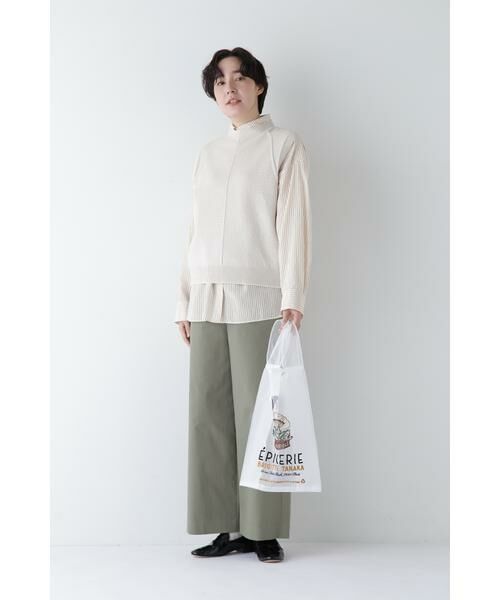 human woman / ヒューマンウーマン ニット・セーター | ◆コットンポリエステルリンクスベスト | 詳細2