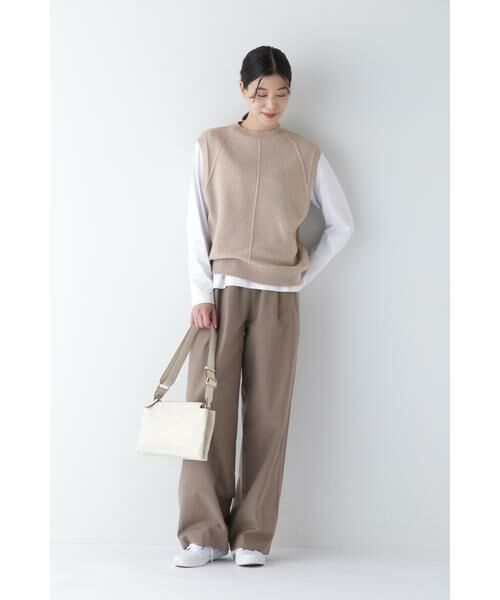 human woman / ヒューマンウーマン ニット・セーター | ◆コットンポリエステルリンクスベスト | 詳細13