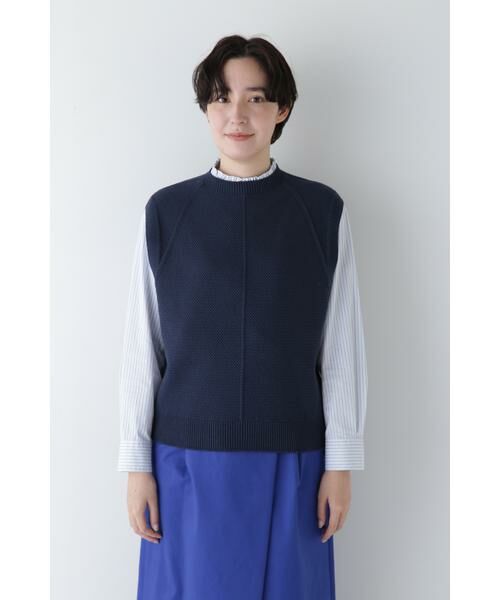 human woman / ヒューマンウーマン ニット・セーター | ◆コットンポリエステルリンクスベスト | 詳細26