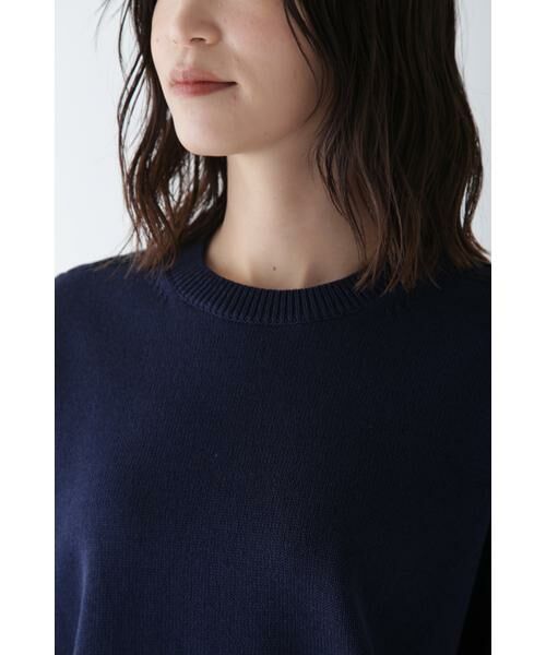 human woman / ヒューマンウーマン ニット・セーター | ◆レースドッキングニットプルオーバー | 詳細6