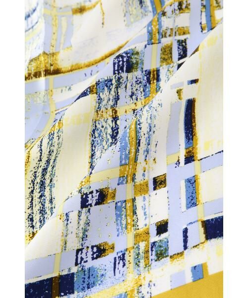 human woman / ヒューマンウーマン マフラー・ショール・スヌード・ストール | ◆チェックシルクスカーフ | 詳細17