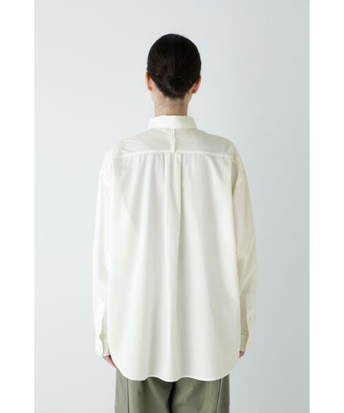human woman / ヒューマンウーマン シャツ・ブラウス | ◆製品染めボタンダウンオーバーシャツ | 詳細5