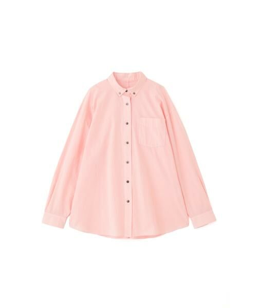 human woman / ヒューマンウーマン シャツ・ブラウス | ◆製品染めボタンダウンオーバーシャツ | 詳細7